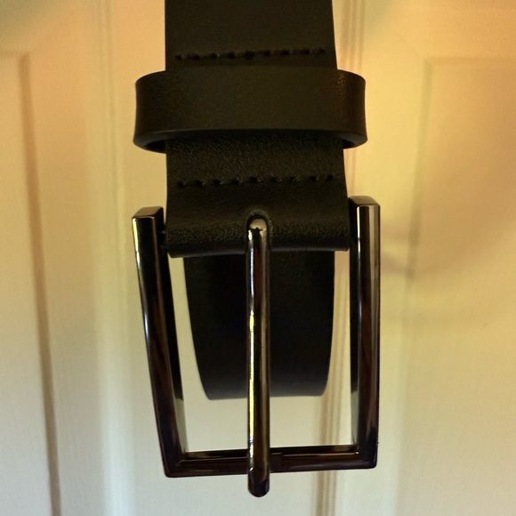 NWOT Nordstrom Leather Belt Size 38 - Picture 1 of 13